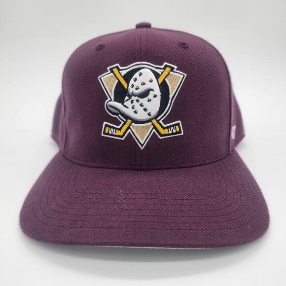 NHL Anaheim Ducks '47 Brand Adjustable Snapback Cap Hat - Picture 1 of 5